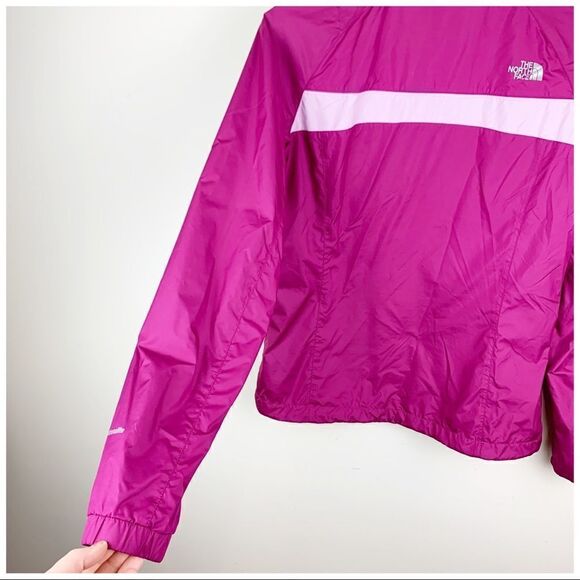 The North Face Hydrenalite Pink Jacket Zip Up‎ Sz Small EUC - Picture 6 of 14